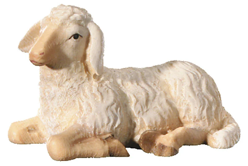 Sheep lying (Leonard Nativity)