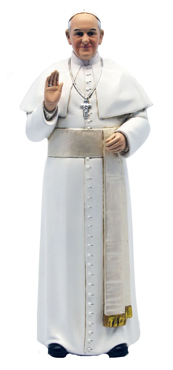 Pope Francis. Fiberglass
