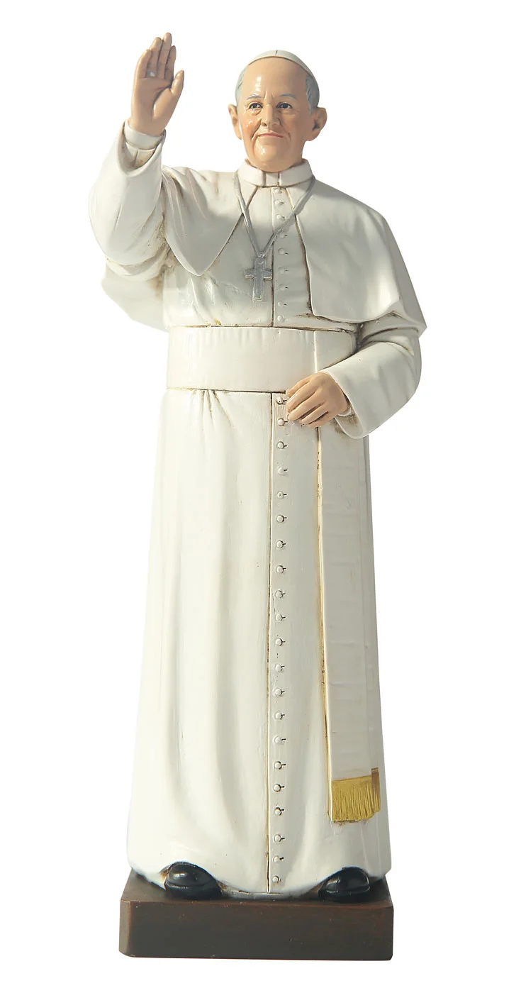 Pope Francis. Fiberglass
