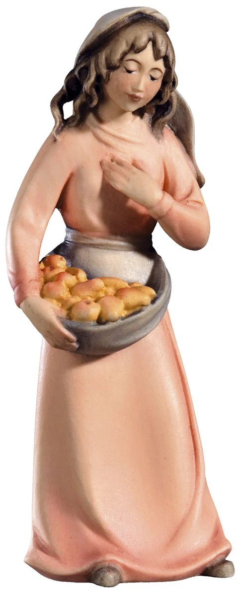 Shepherda with fruits (Leonard Nativity)