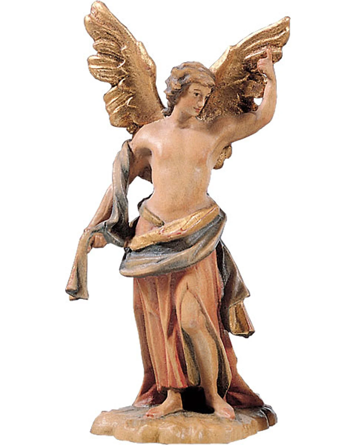 Angel of the annunciation (left) (Giner Nativity)