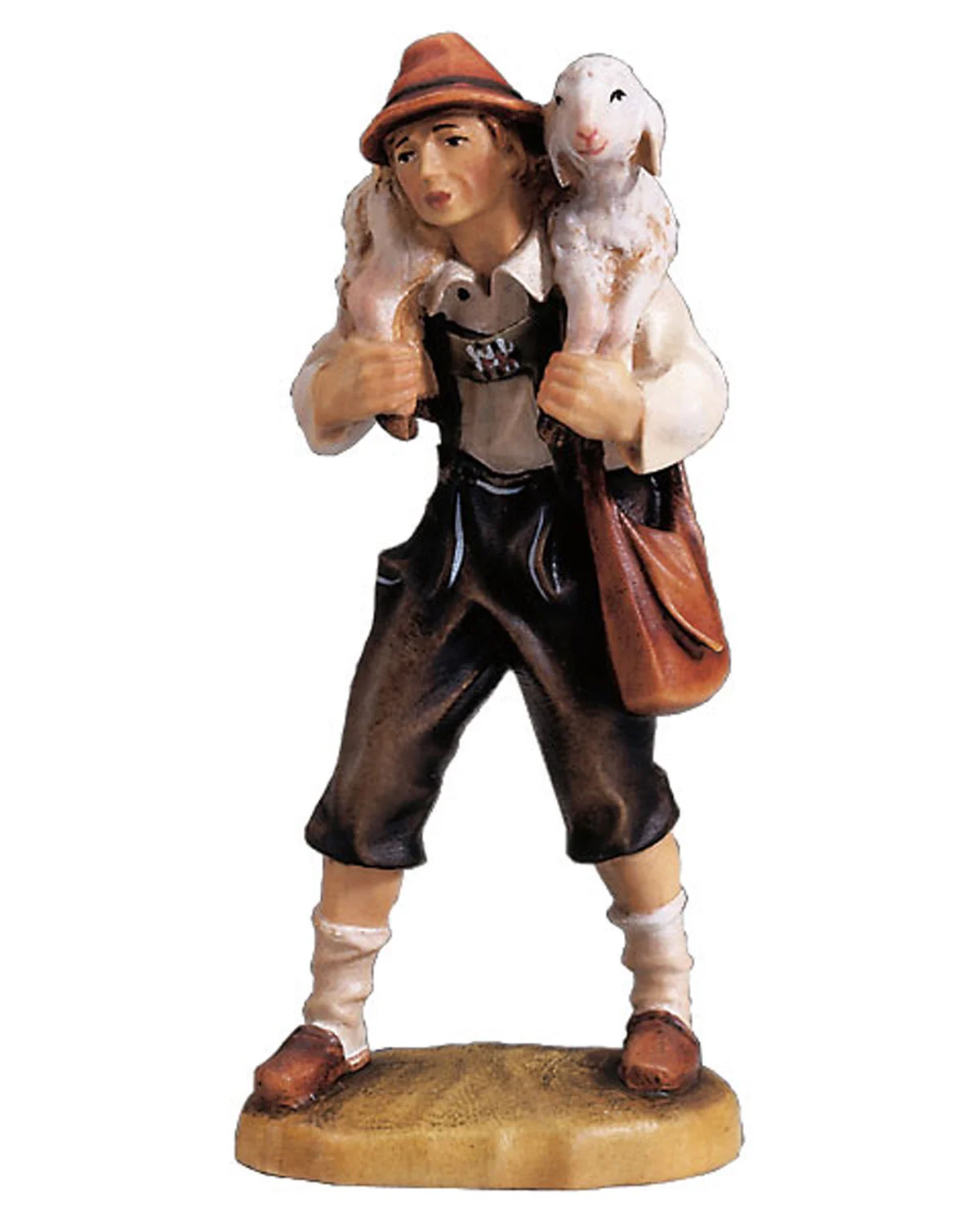 Shepherd with lamb (Folkloristic Nativity)