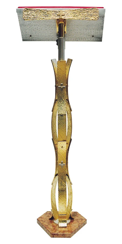 Standing lectern die cutting