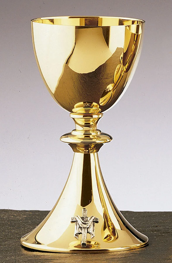 Chalice chiselled.