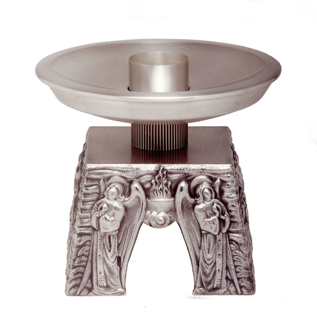 Engraved candlestick