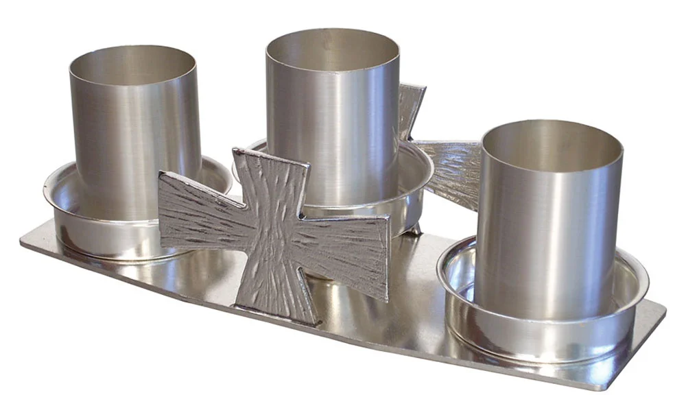 Candelabro tres llamas