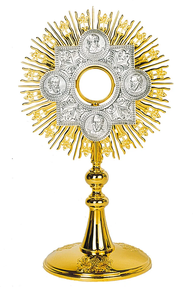 Monstrance chiselled