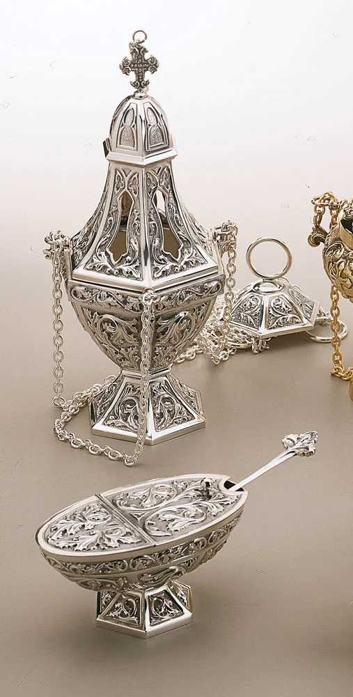 Censer and Incense boat  spoon