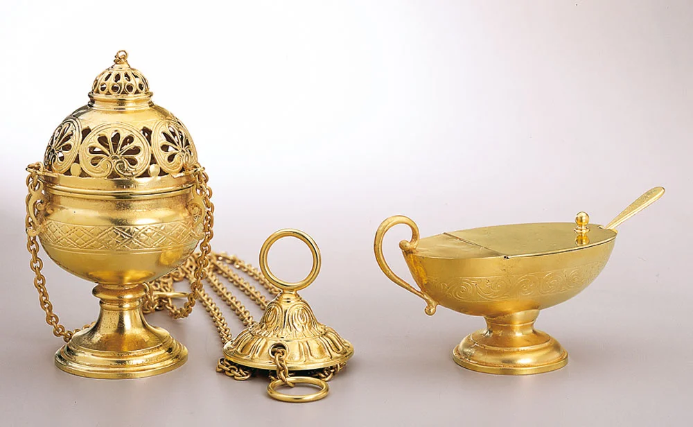 Censer and Incense boat  spoon