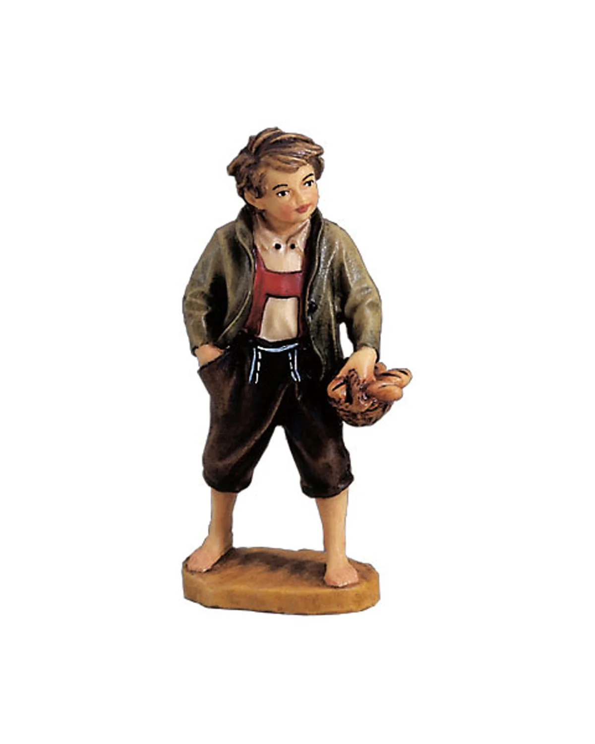 Boy with bread basket (Folkloristic Nativity)