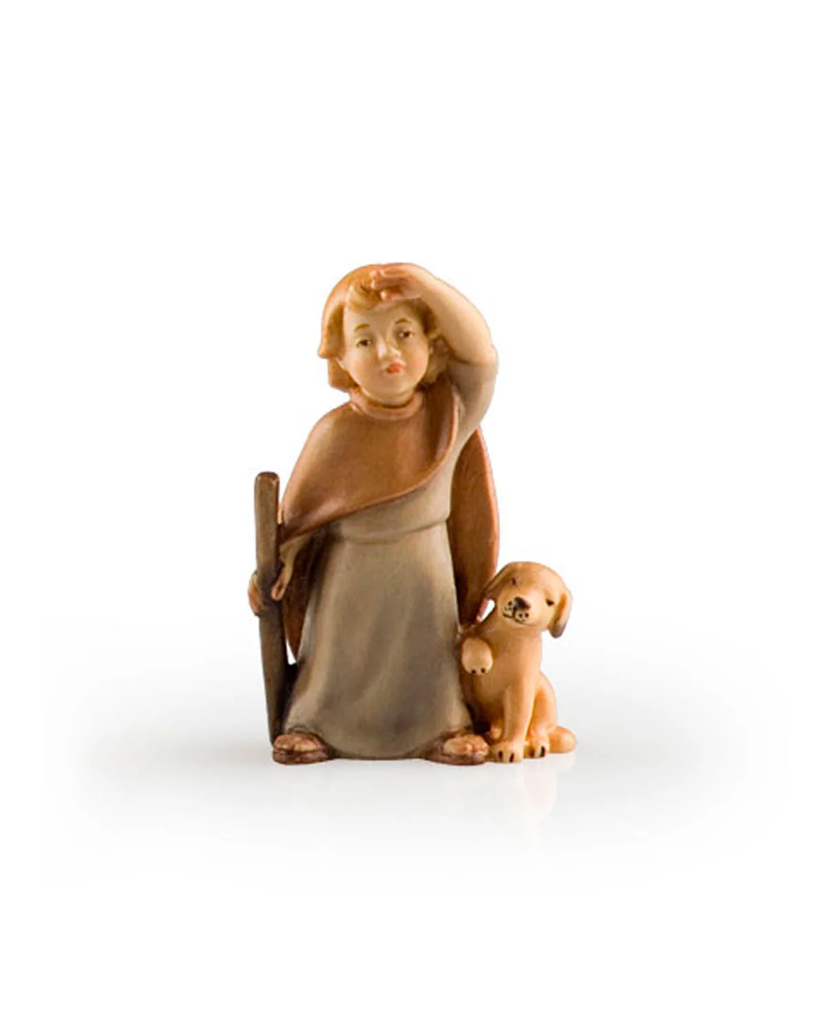 Child with dog (Gloria Nativity)