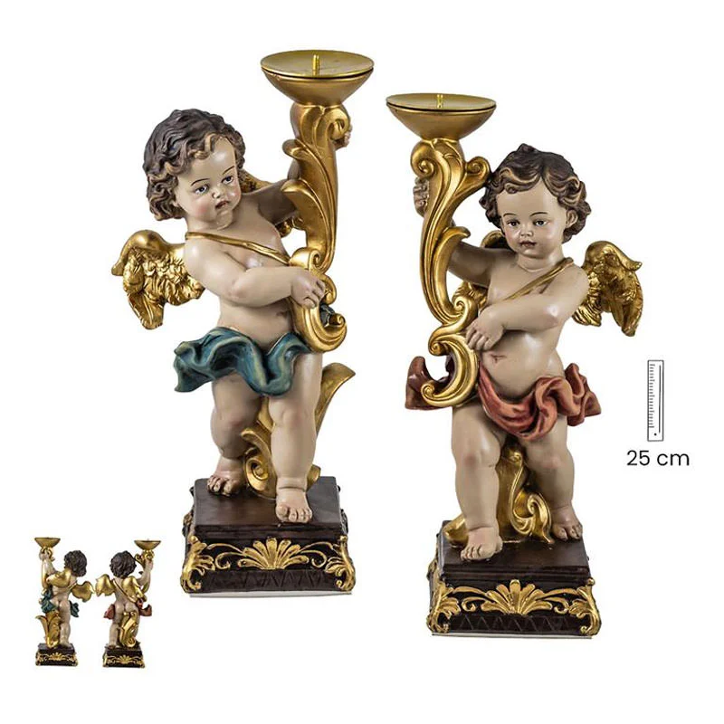 Couple of worshiping angels