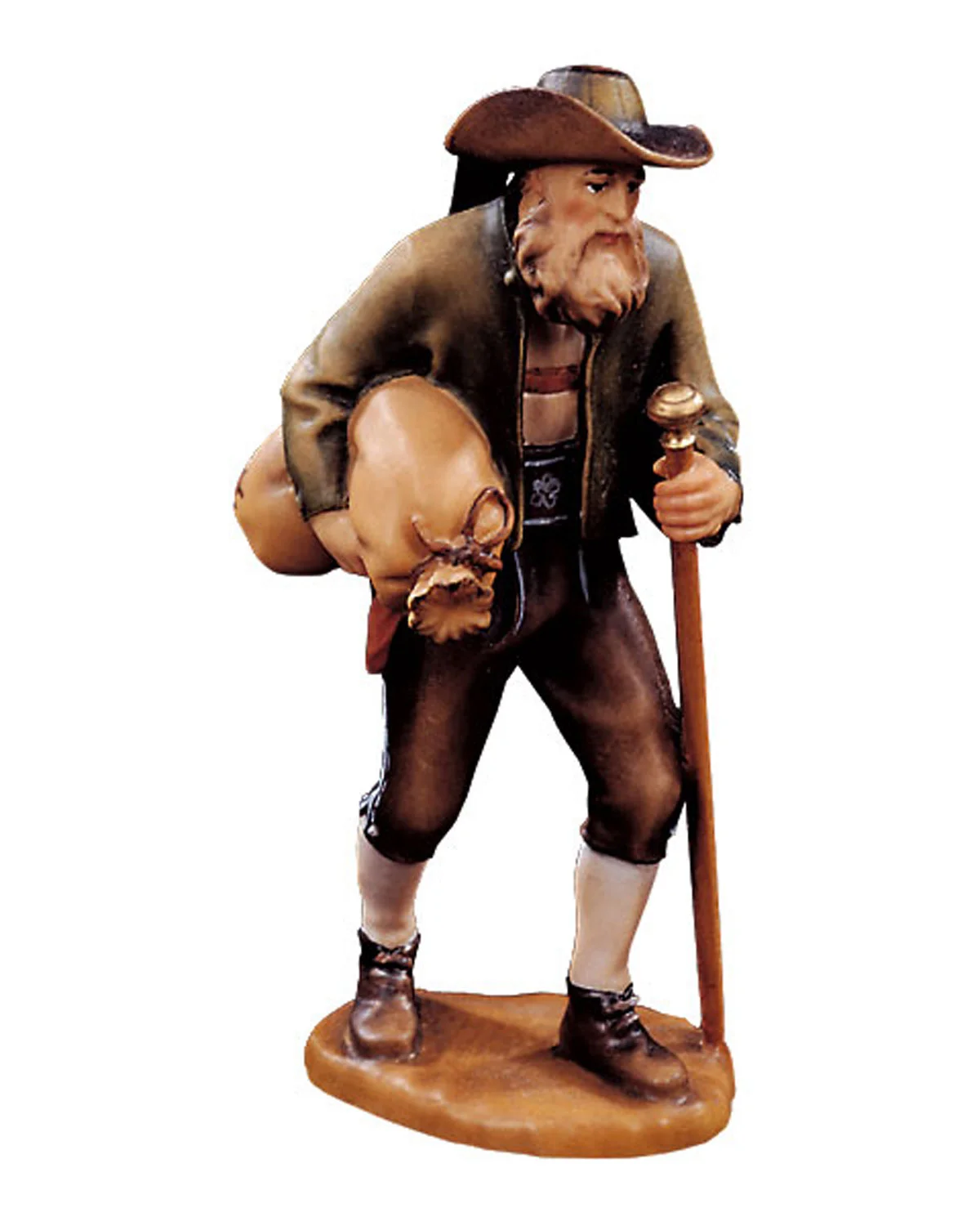 Shepherd with flour-bag (Folkloristic Nativity)