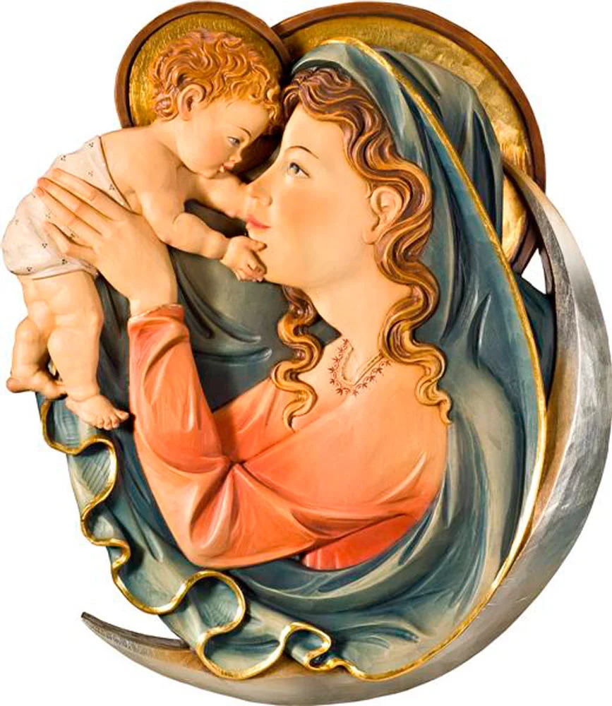 Virgin Madonna Relief