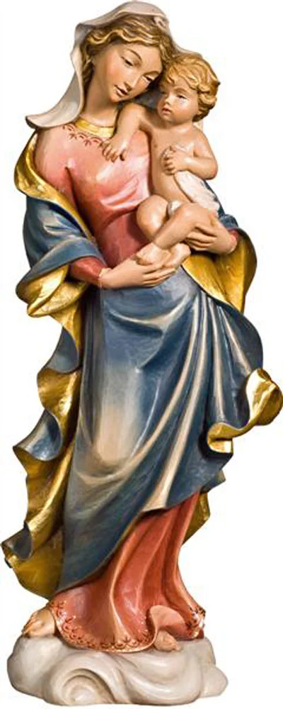 Virgen Maternidad en las nubes