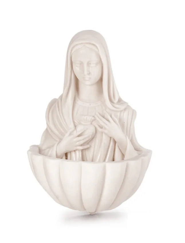 Heart of Mary baptismal font