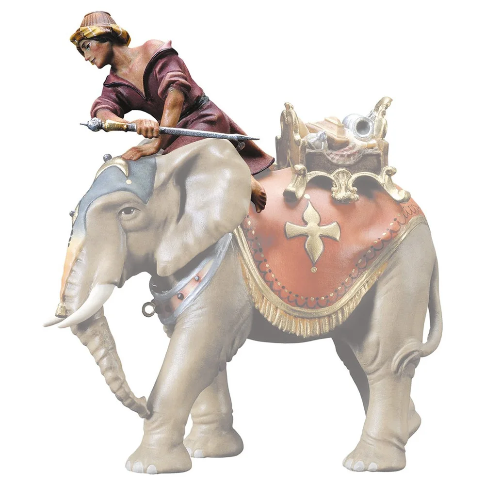 Elephant driver (Casales Nativity)