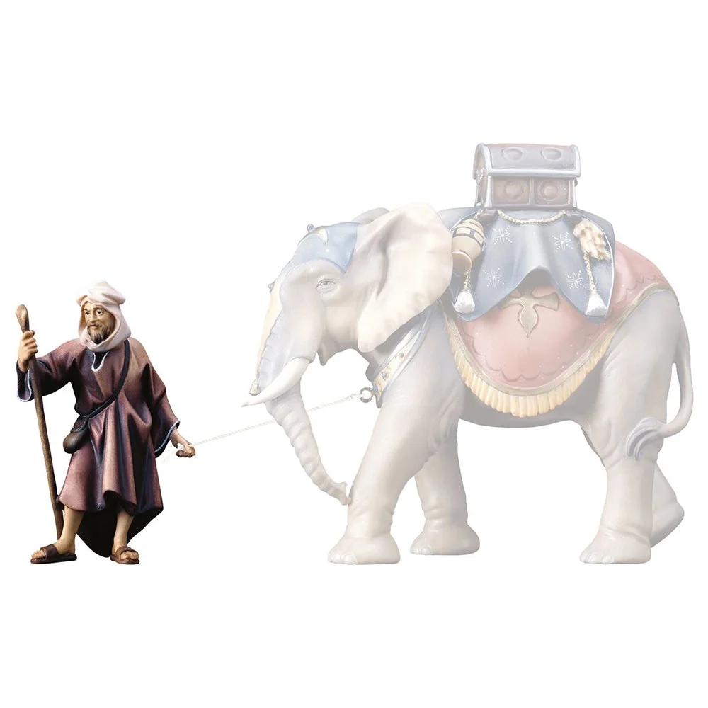 Elephant driver (Casales Nativity)