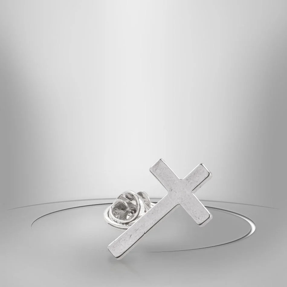 Lapel cross. Metal Pin