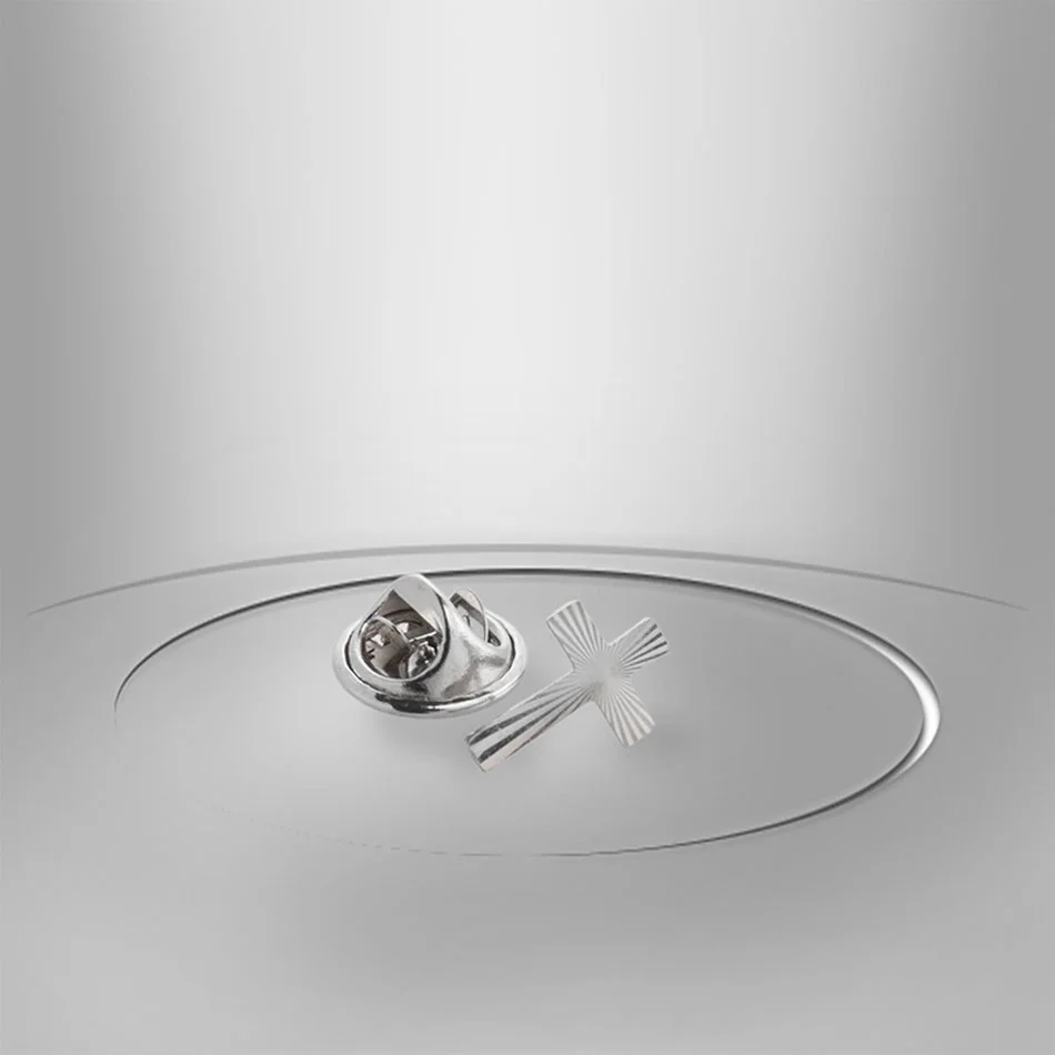 Lapel cross. Metal Pin