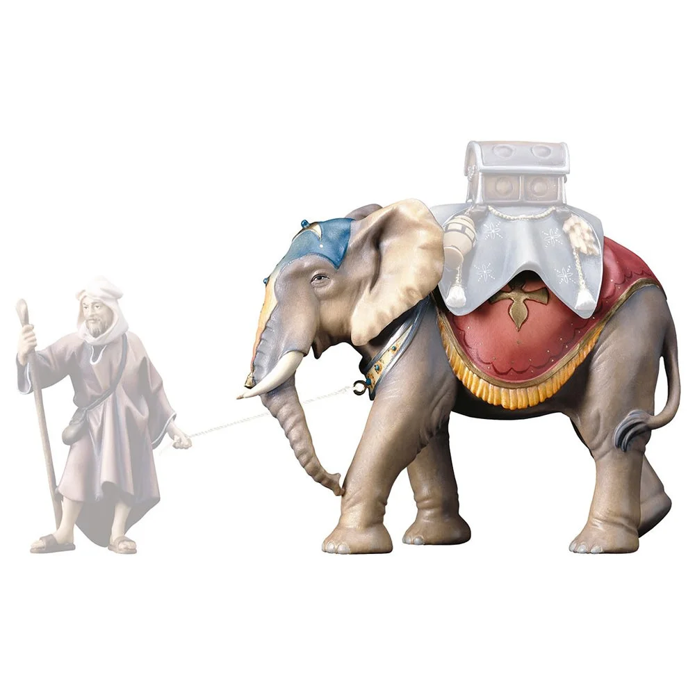 Standing elephant without chair (Casales Nativity)
