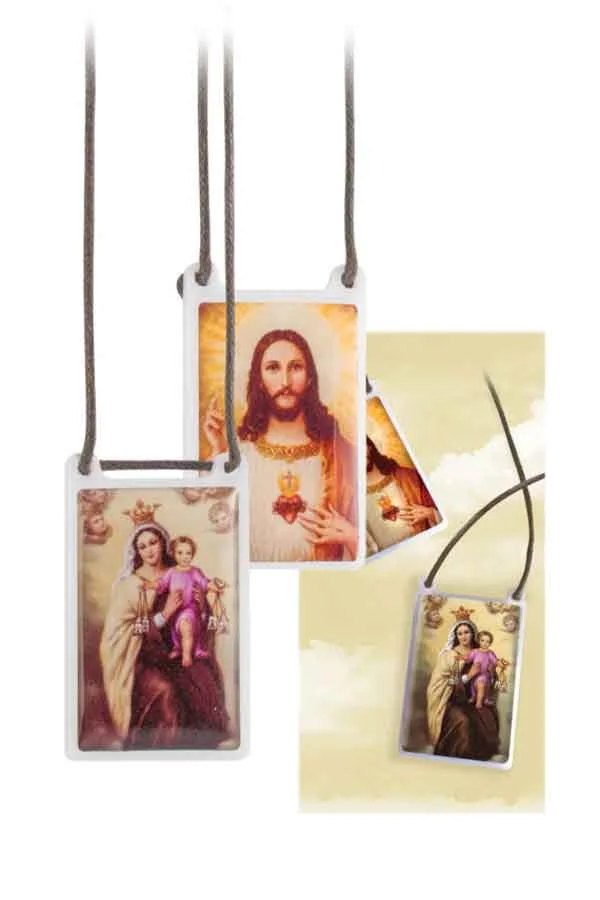 Scapular Our Lady of Mount Carmel, Sacred Heart of Jesus