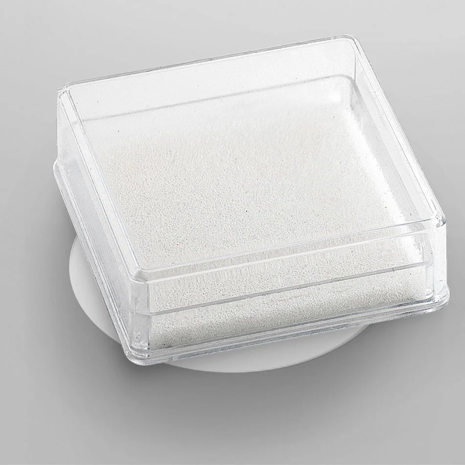 Rosary case. 7x7 cm.