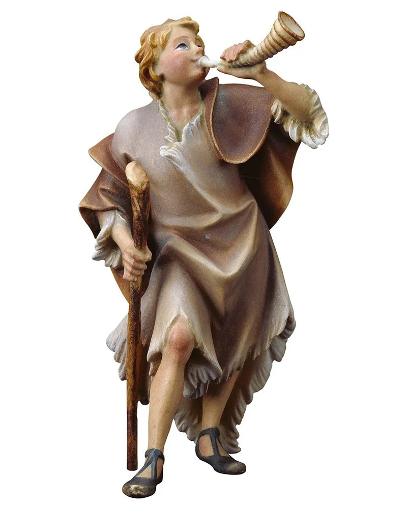 Shepherd with horn (Casales Nativity)