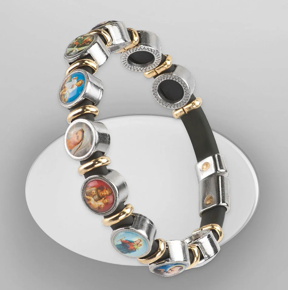 Bracelet Saints and Virgins. Elastic.
