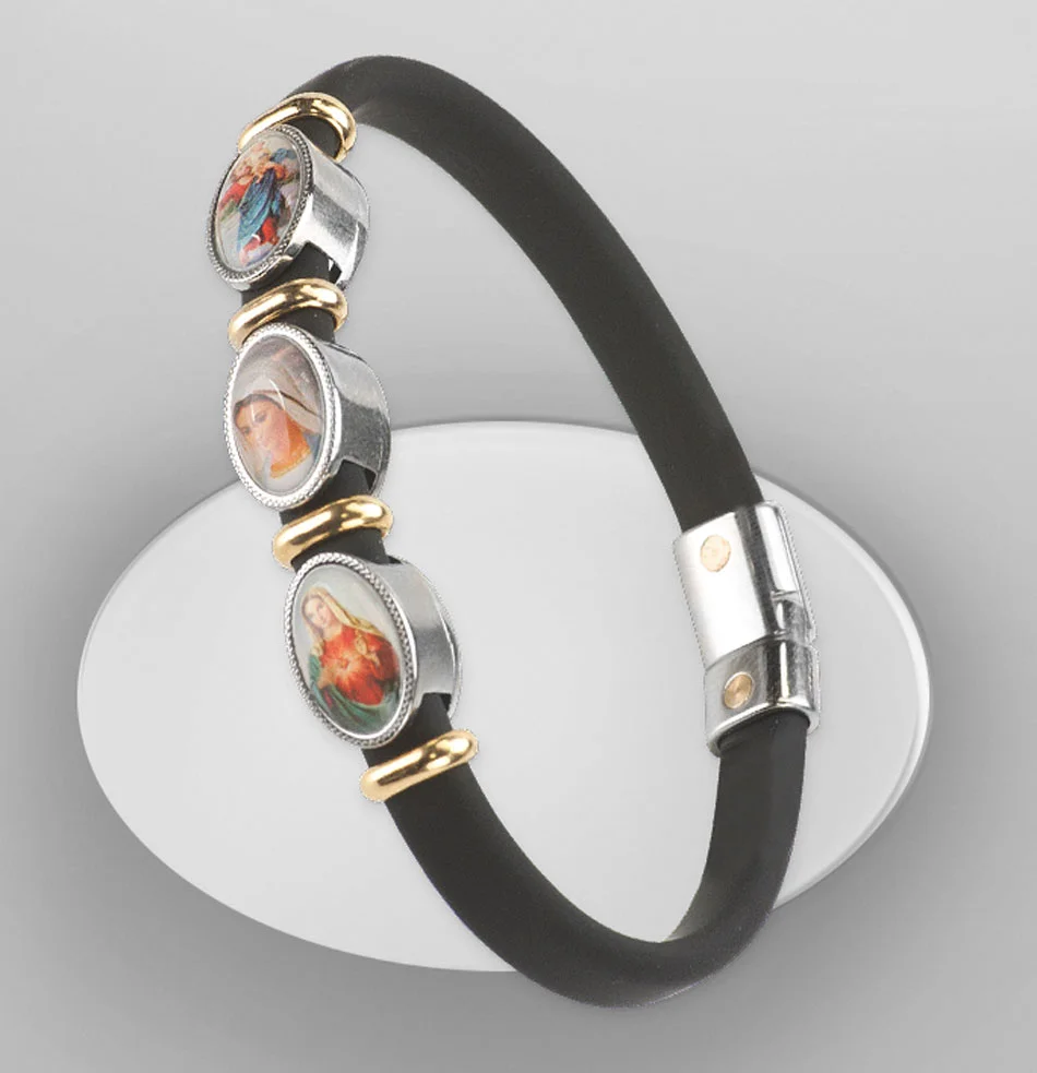 Bracelet Saints and Virgins. Elastic.