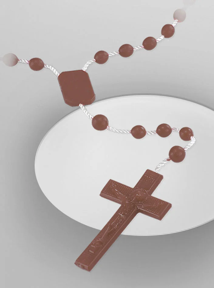 Christian Rosary brown