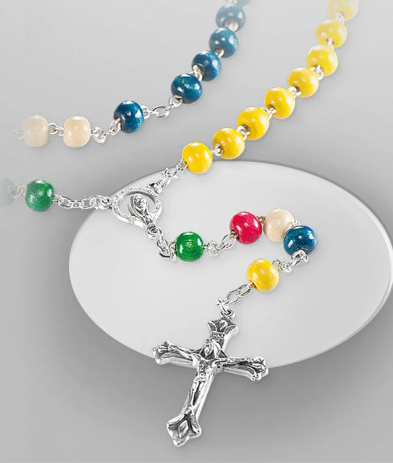 Missionary Rosary. Rosary beads 6 mm.