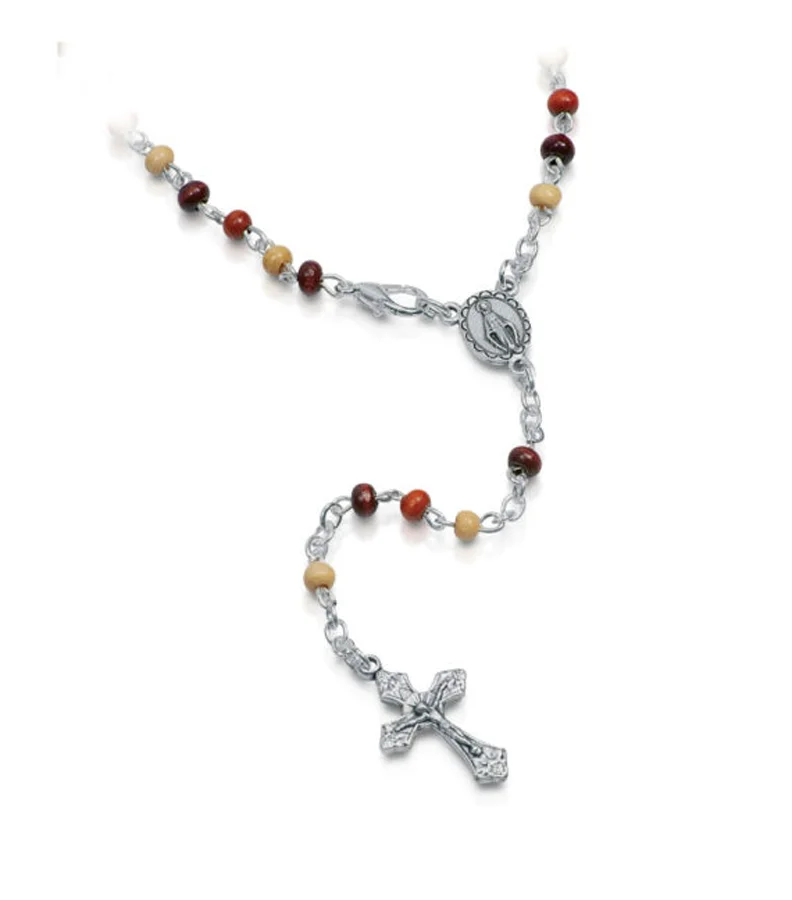Wood rosary