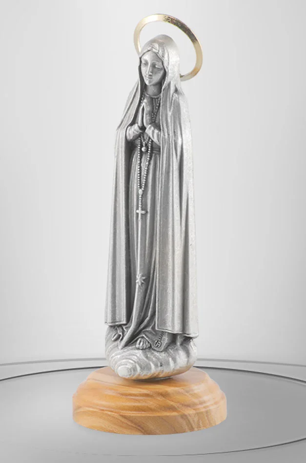 Our Lady of Fatima. Metal