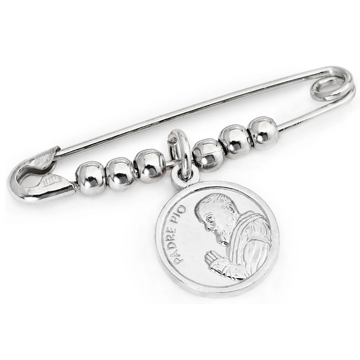 Pin Saint Padre Pio. Sterling silver 925 AMEN Sterling silver 925. AMEN