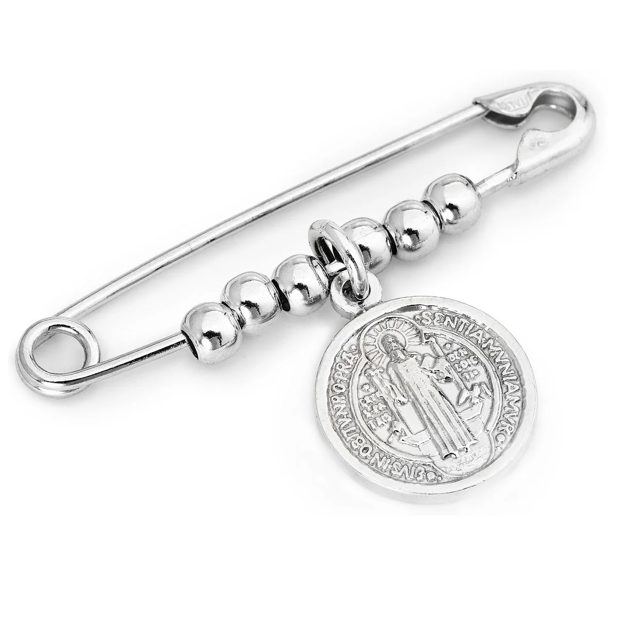 Pin Saint Benedict. Sterling silver 925 AMEN Sterling silver 925. AMEN