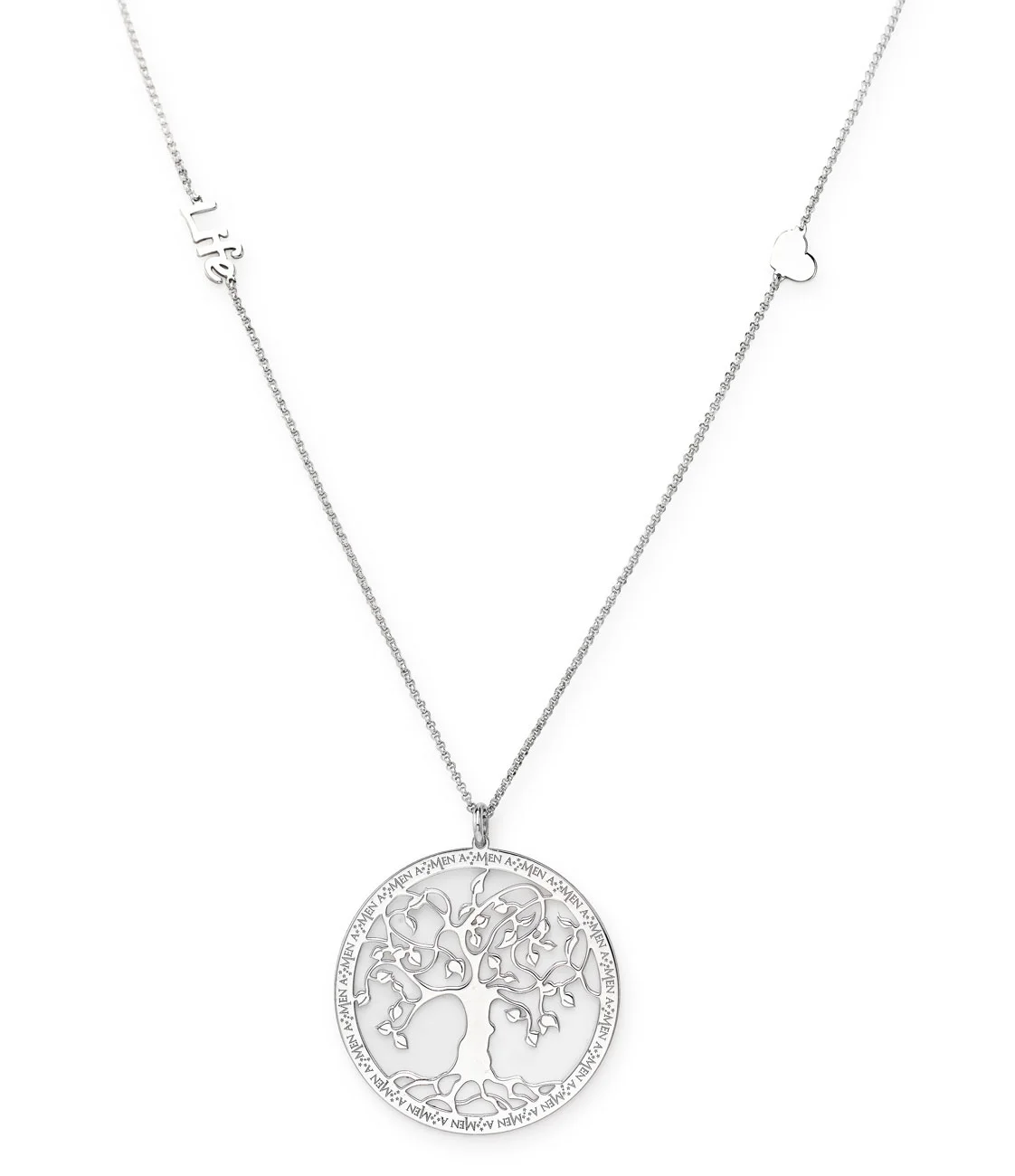 Tree of life necklace. Sterling silver 925. AMEN