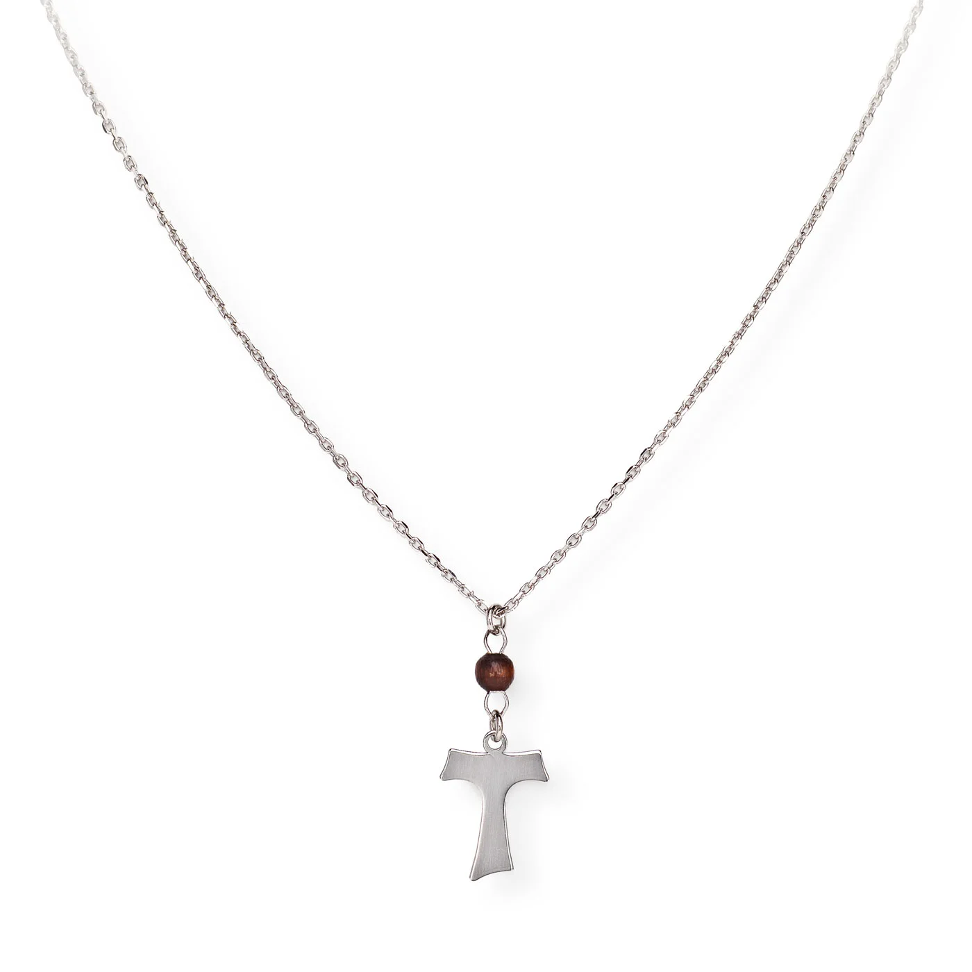 'Tau Cross' choker. Sterling silver 925. AMEN Sterling silver 925. AMEN