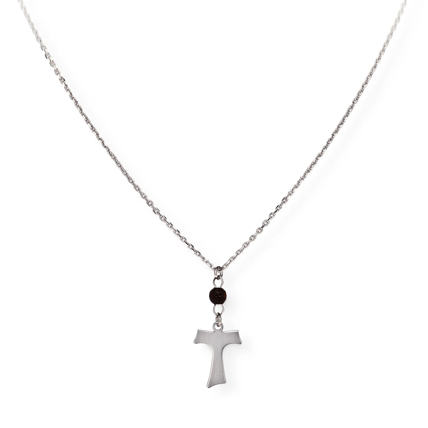 'Tau Cross' choker. Sterling silver 925. AMEN Sterling silver 925. AMEN